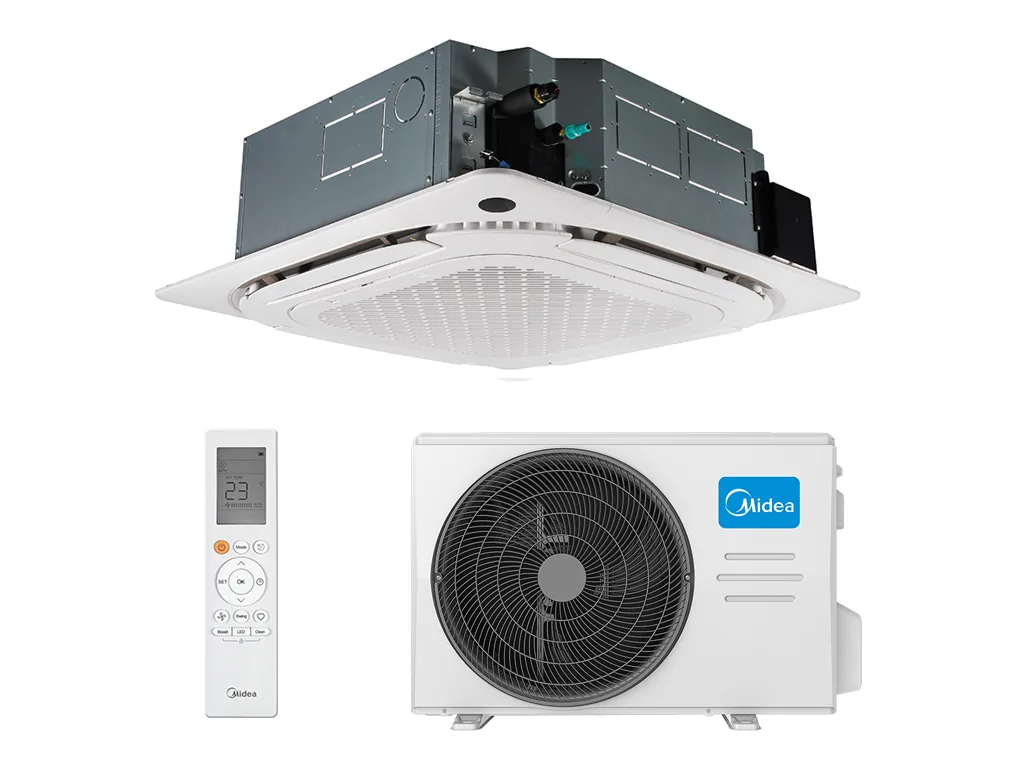 Коммерческий кондиционер Midea серия 1994; 2478 MCD1-24HRN1-Q/MOX431U-24HN1-Q/T-MBQ4-04A1