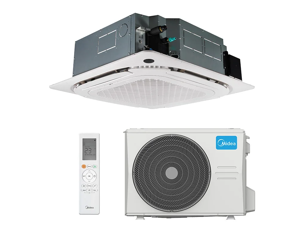 Коммерческий кондиционер Midea серия MCD1/MO-N8 MCD1-24HRFNX(GA)/MOX430U-24HFN8-Q(GA)/T-MBQ4-04A1