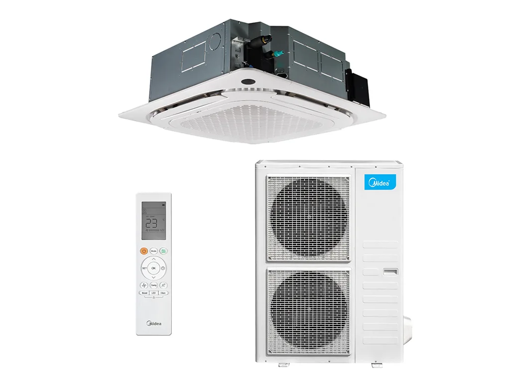 Коммерческий кондиционер Midea серия MCD1/MOU MCD1-48HRN1-R/MOU-48HN1-RR/T-MBQ4-04A1 Коммерческий кондиционер Midea серия MCD1/MOU MCD1-48HRN1-R/MOU-48HN1-RR/T-MBQ4-04A1
